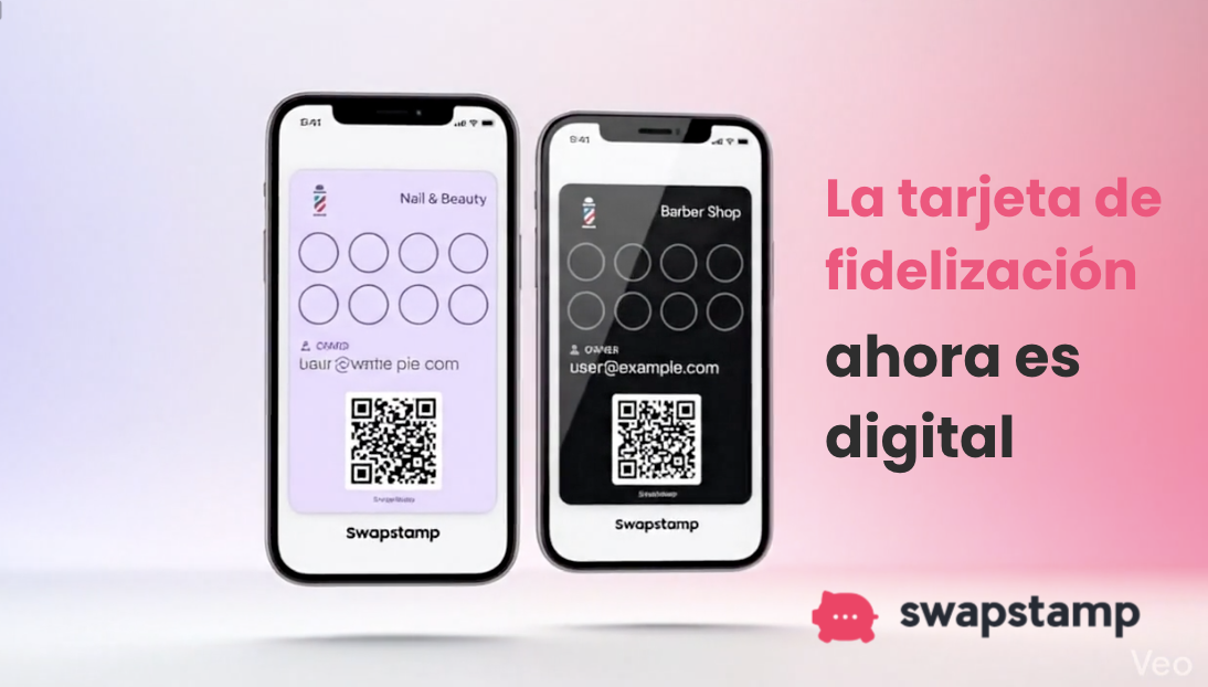 Vídeo demo de Swapstamp: cómo funciona la tarjeta de fidelidad digital